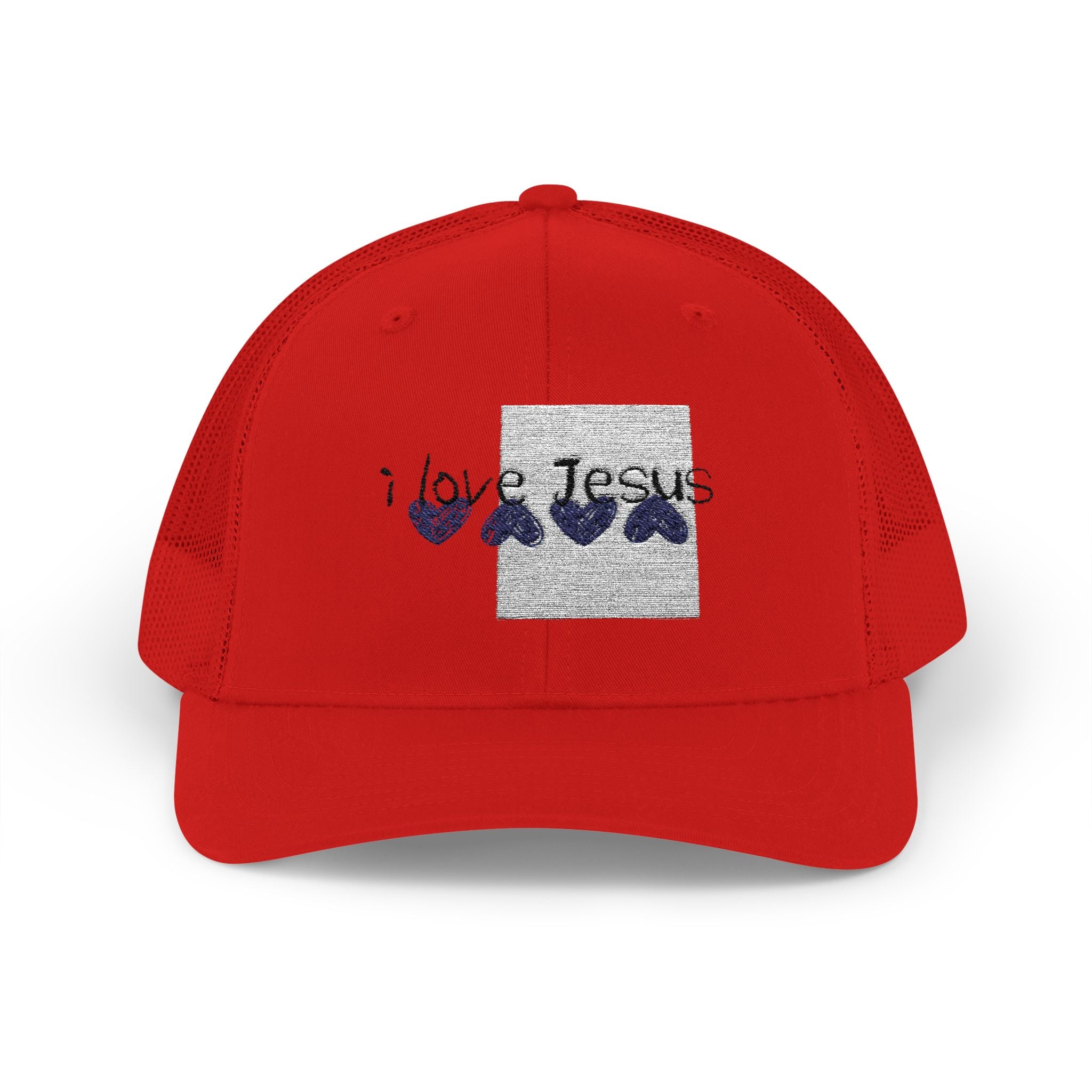 Jesus Wave Snapback Trucker Cap – Christian Mesh Hat