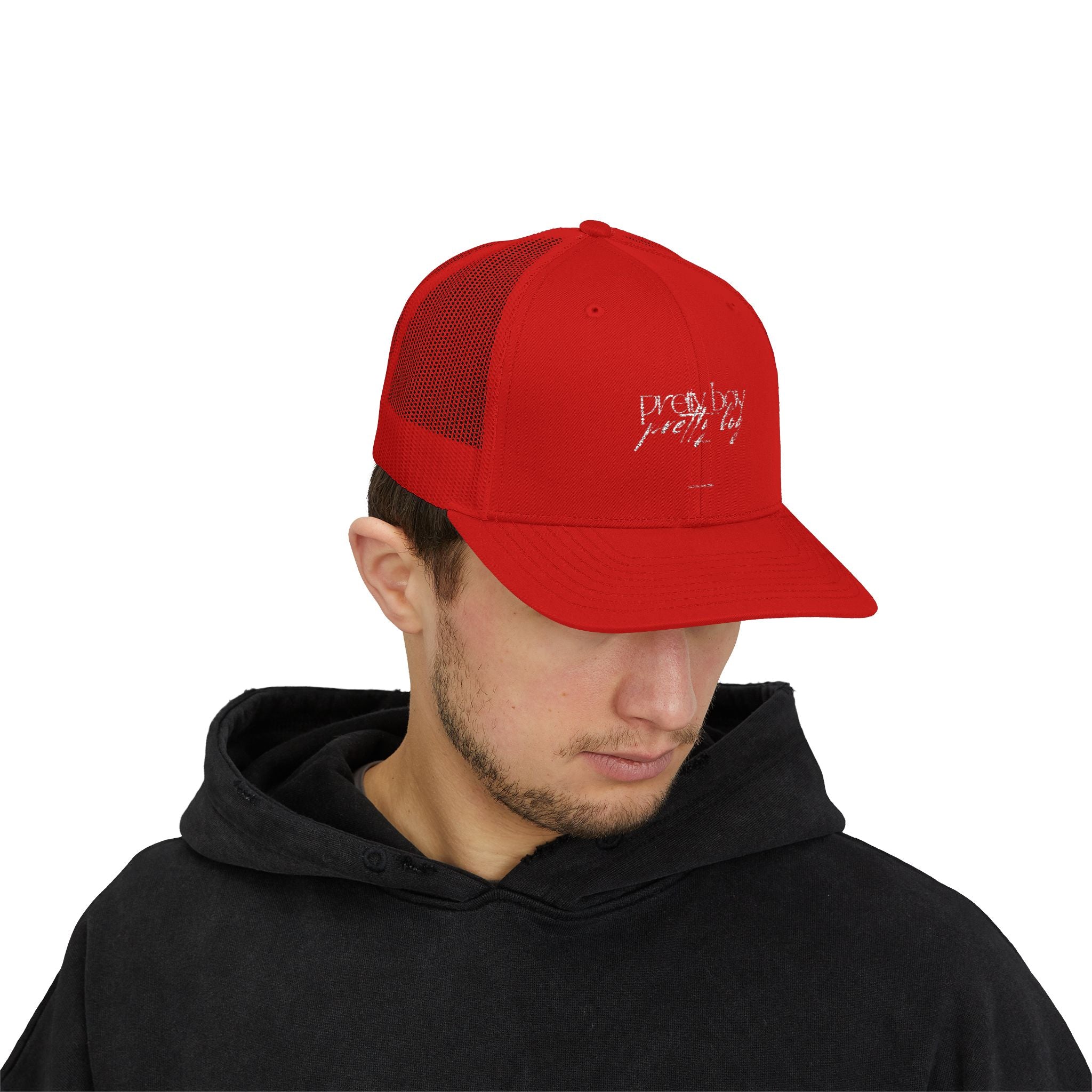pretty boy Snapback Trucker Cap – Christian Mesh Hat