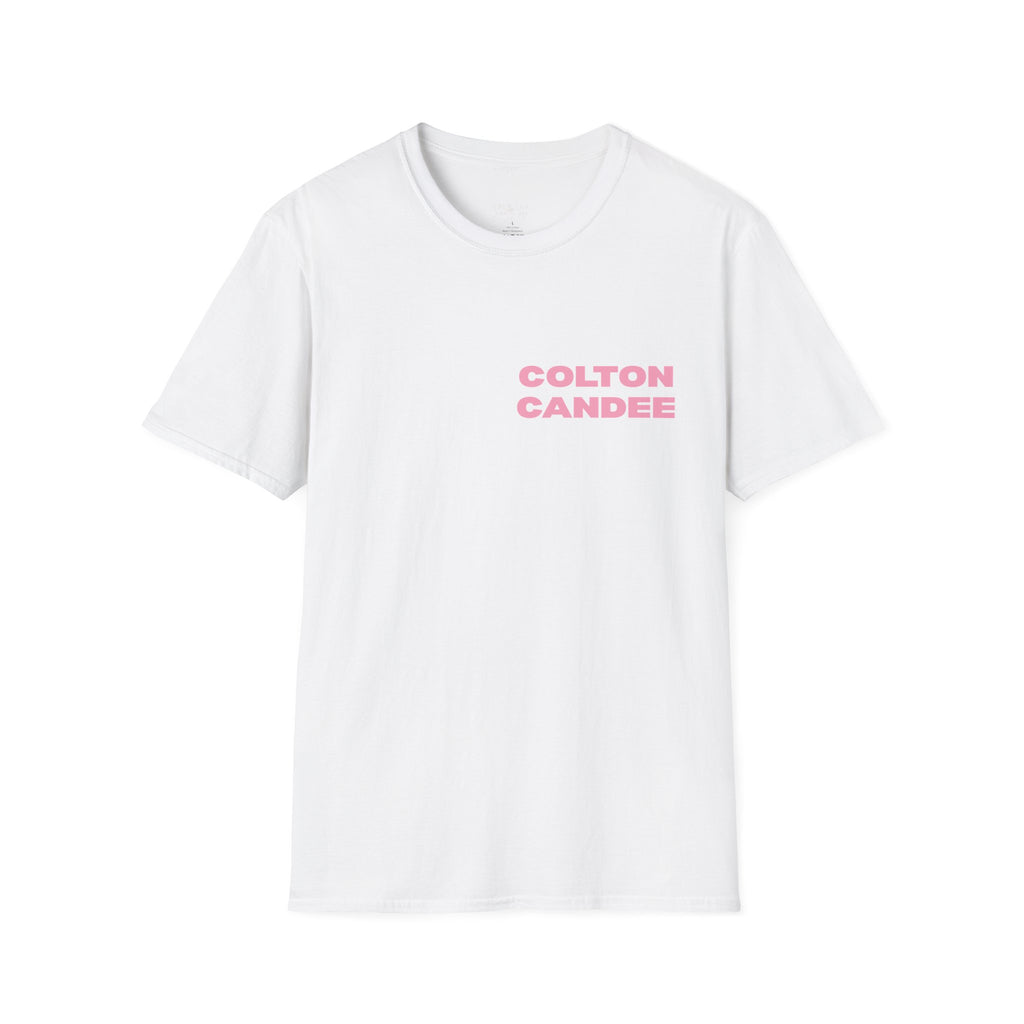 Colton Candee Pink Logo T‑Shirt