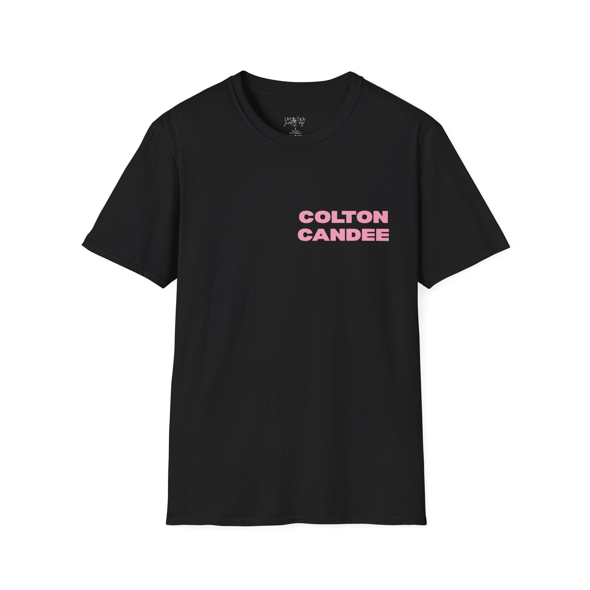 Colton Candee Pink Logo T‑Shirt