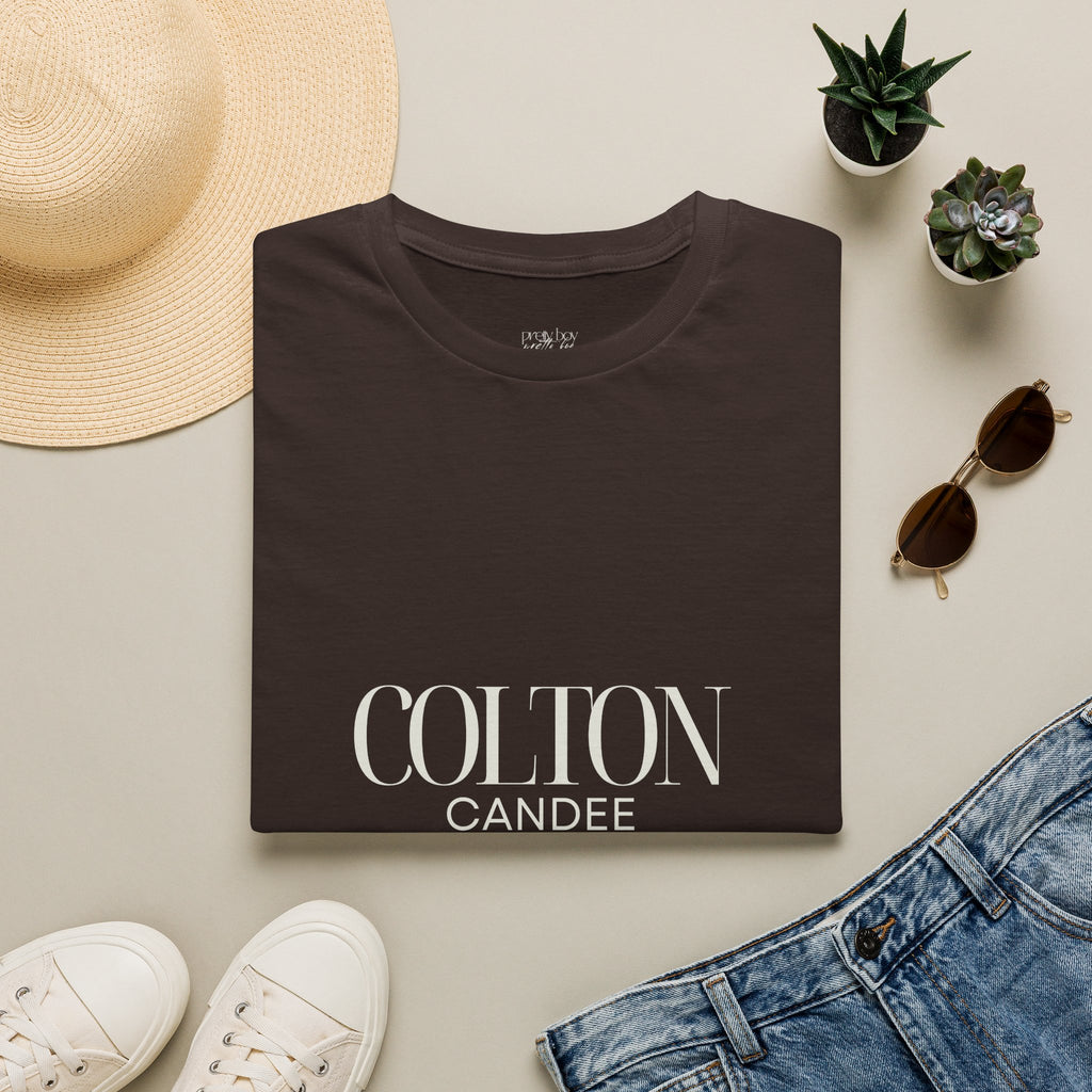 COLTON Album – “Colton Candee” Custom Name T-Shirt