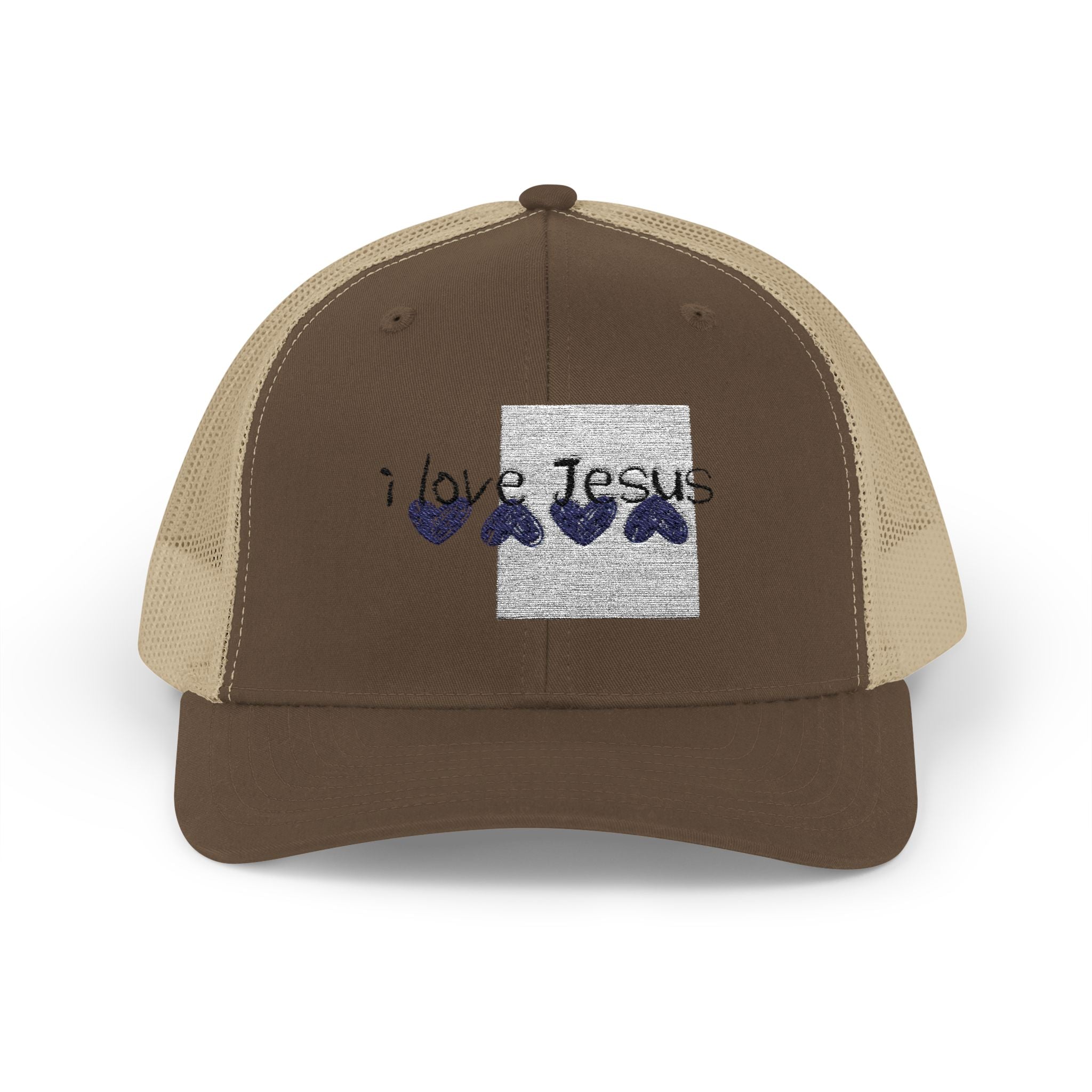 Jesus Wave Snapback Trucker Cap – Christian Mesh Hat