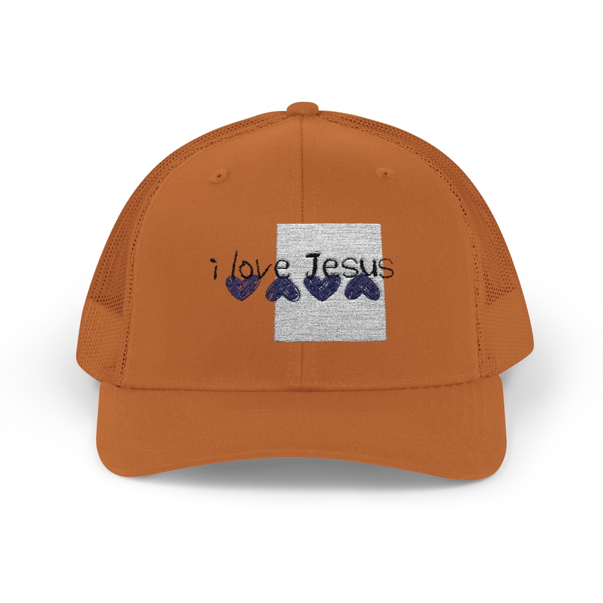 Jesus Wave Snapback Trucker Cap – Christian Mesh Hat