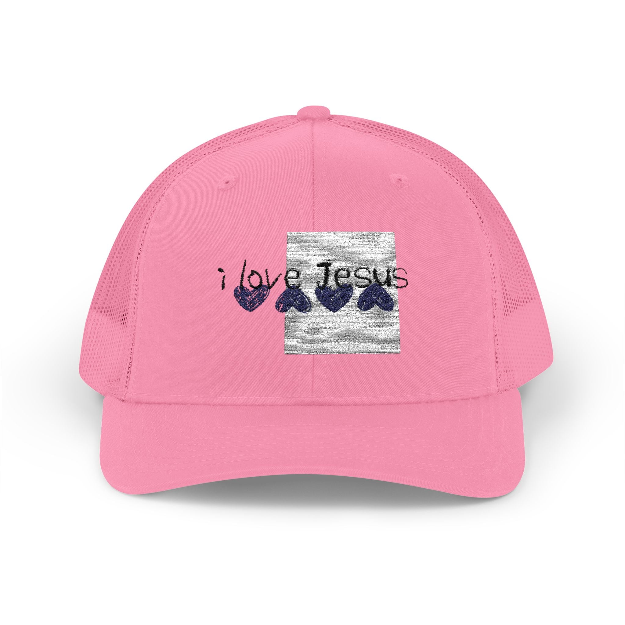 Jesus Wave Snapback Trucker Cap – Christian Mesh Hat