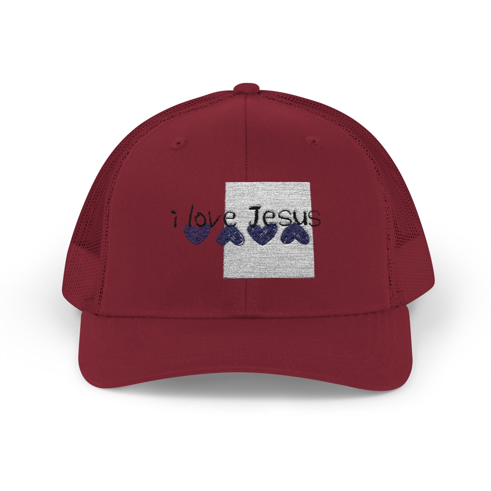 Jesus Wave Snapback Trucker Cap – Christian Mesh Hat