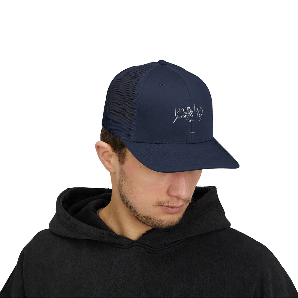 pretty boy Snapback Trucker Cap – Christian Mesh Hat