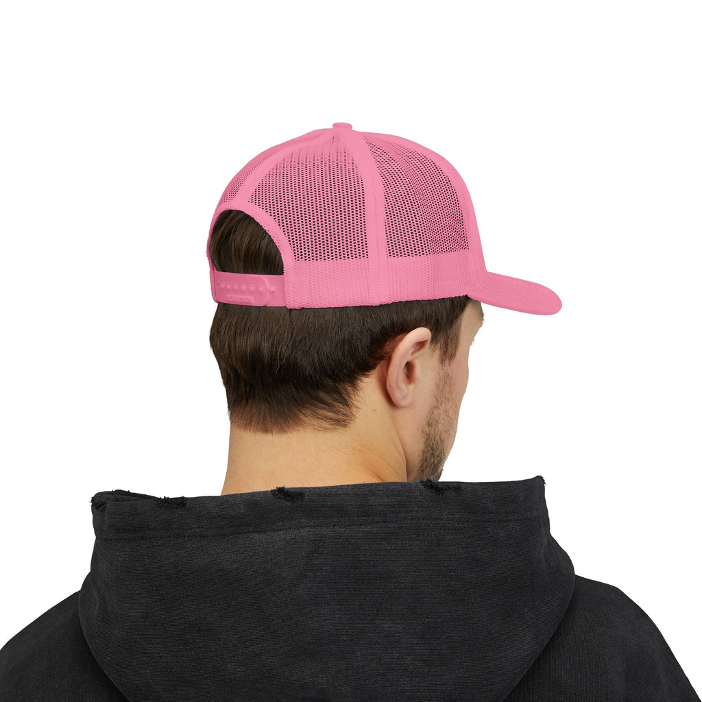Jesus Wave Snapback Trucker Cap – Christian Mesh Hat